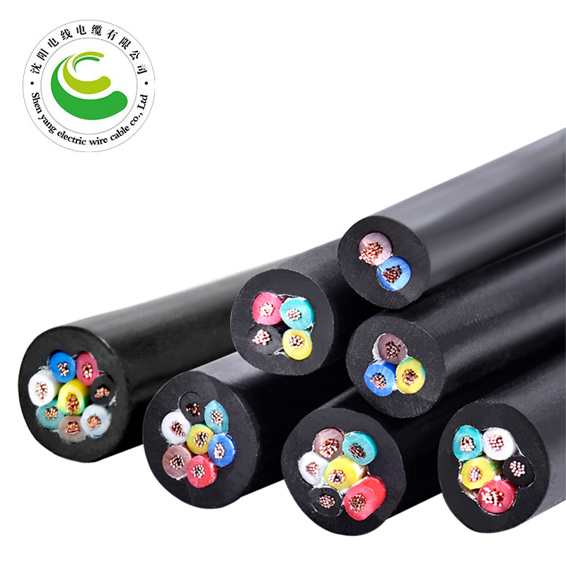 8芯  ZR-YJV 8*0.5mm?--8*2.5mm? 铜芯聚氯乙烯绝缘聚乙烯护套控制软电缆  铜芯电缆