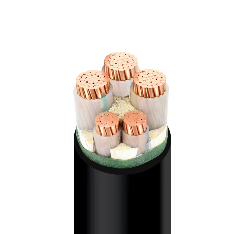 ZR-YJV-0.6/1KV-3*10mm?+2*6mm?国标铜芯电线电缆 3*10+2*6mm?--3*300+2*150mm?