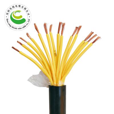 14芯  ZR-YJV 14*0.5mm?--14*2.5mm? 铜芯聚氯乙烯绝缘聚乙烯护套控制软电缆  铜芯电缆